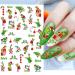 Buy Christmas Nail Art Stickers - 3D Self-Adhesive Winter Designs for DIY Manicure | Xmas Tree & Snowflakes Nail Decals for Women & Girls - Buy Online on GoSupps.com