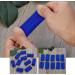 ARTIBETTER Thumb Protector Flex Tools - 20pcs Finger Sleeves for Pain Relief - Breathable Elastic Thumb Splint Brace - Trigger Finger Support (Blue) - Buy Online on GoSupps.com