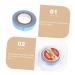 DRESSOOS 1 Roll Wig Film Hair Extension Tape Lace Tape for Wigs Women Hair Tape Women Wig Tape Wig Tape for Lace Wigs Hair Extension Wig Tape Women Lace Tape Lace Wig Tape Lace Front Tape 5x5cm Blue - Buy Online on GoSupps.com