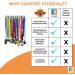 FitGoalz Custom Race Medal Display Rack - Medal Holder for Marathon Runner & Athletes | Wall Display for Sports Awards - FND Black - Buy Online on GoSupps.com