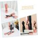 FOMIYES 4pcs Eyelash Brush Empty Tube Lash Mascara Tube Bottle Clear Eyelash Tool To Rotate Plastic Cream Rose Gold 11.5x1.8cm - Buy Online on GoSupps.com