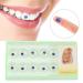 10pcs Tooth Jewelry Set - Clear Gemstone Rhinestone Nail Decorations (Blue) for Stunning Smiles | International Shipping Available - Buy Online on GoSupps.com