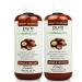 PURE Shampoo and Conditioner Set  HUGE 26.5 oz. Each Extra Strength Formula with Keratin & Dead Sea Minerals  Moisturizes Dry & Damaged Hair (Argan Oil Shampoo & Conditioner)