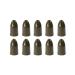 Croch 10 Pack Tungsten Fishing Weight for Bass Fishing Pitching and Flipping Sinker Size Sizes 1/8 1/4 3/8 3/16OZ Green 1/8OZ
