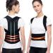 XS-5XL Plus Size Posture Corrector Back Brace Upper And Lower Back Support Women Men Shoulder Straightener Student Teenagers Scoliosis Hunchback Correction Posture Trainer ( Color : Black Size : X-S X-Small Black