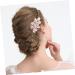 DOITOOL Side Hair Comb Bridal Wedding Hair Comb Bridal Hair Pin Wedding Head Jewelry Wedding Headdress Hair Comb Clip Wedding Headwear Tiara Bride Accessories Wedding Dress - Buy Online on GoSupps.com