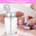 Nail Art Remover Dispenser Nail Polish Remover Glass Bottle Easy To Use Gel Polish Pump Dispenser 80ml One Touch Clear Glass Bottle for Manicure Store Beauty Salon Salon Shop Home(Press the bottle) - Buy Online on GoSupps.com