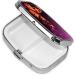 Nice Butterfly Printed Square Pill Box - Portable Travel Medicine Organizer for Easy Pill Storage - Buy Online on GoSupps.com