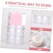Angoily 12 Sets Eye Cream Box Small Cream Jars Makeup Samples Powders Jar Stackable Round Jars Powder Makeup Buttercream Travel Containers for Toiletries Plastic Storage Bottle Filling - Buy Online on GoSupps.com