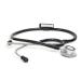 Stethoscope for Doctors and Nurses Lightweight Chest Piece with Flexible Latexfree Tube & Soft Sealing Ear Knobs Aluminium Silver Matt Finish