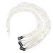 Minkissy Beaded hair clip Faux Pearls Strand Tassel Chain Hair Accessories Ponytail Decor Hair Extensions Hair Decoration for Party Wedding Daily