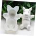 OUNONA Candle Molds Clay Molds Animal Silicone Candy Candle Decor Cake Pops Mold Non-Stick Mold Silicone Ice Cube Molds Ice Block Mold Chocolate Molds DIY Dessert Mold Piggy Biscuit 3D - Buy Online on GoSupps.com