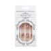 Brishow Almond Press-On Nails - 24 Ballerina Acrylic Nail Art for Women & Girls | Short Artificial Nail Stickers - Buy Online on GoSupps.com
