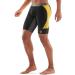 Skins Men's DNAmic 1/2 Tights - XS Black/Citron | Performance Half Tights for Ultimate Comfort - Buy Online on GoSupps.com