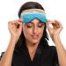 Xigua Breathable Eye Mask - Cool Feeling Sleep Cover for Summer Rest | Elastic Contoured Blindfold for Women & Men | Ideal for Travel, Beach, Seacoast & Boats - Buy Online on GoSupps.com
