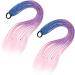 FRCOLOR 3 Sets Hair Extensions Colored Doll Synthetic Wigs Ponytail Extension Synthetic Curly Wig Synthetic Hair Curly Hair Wig Doll Wig Ponytail Holder Ring Accessories Child Elasticity - Buy Online on GoSupps.com