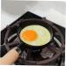 MAGICLULU Mini Omelet Pan Mini Frying Pan Egg Frying Pan Resistant to Burning Frying Pan Kitchen Frying Pan Household Cooking Utensils Rice Non Stick Pan Earth Cast Iron - Buy Online on GoSupps.com