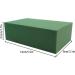 Prashent Green Floral Foam Blocks 3PCS - Wet/Dry Plant Foam for Fresh & Artificial Flower Arrangements - DIY Craft - 5.5L x 3.1W x 1.7H - Buy Online on GoSupps.com