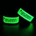 Pack of 2pcs- LED Sports Saftey Flashing Reflective Armband with High Visibility Light up Glow in The Dark Bracelet for Cycling  Jogging  Walking and Running (Green) - Buy Online on GoSupps.com