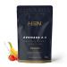 Weight Gainer and Muscle Mass of HSN | Evomass 2.0 | Weight Gainer: Carbohydrates (Maltodextrin + Oatmeal) + Whey Protein | Vegetarian, Strawberry-Banana Flavor, 1 kg