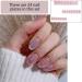 TQUXNGA Naked False Nails Detachable Press On Nail Cats Eye False Nails Full Cover Stick On Nail for Women and Girls - Buy Online on GoSupps.com