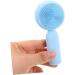 MAGICLULU Silicone Face Brush Exfoliating Brush Skincare Brush Facial Scrubber Face Scrubbers Face Brush Exfoliator Face Scrubber Silicone Face Exfoliator Silicone Scrubber Facial Brush 11x5cm Sky-blue - Buy Online on GoSupps.com