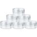 Beauticom 15G Round Clear Jars (12 Pack) - BPA Free Screw Cap Containers for Eyeshadow & Makeup Samples - Buy Online on GoSupps.com