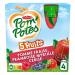 POM'POTES - Pomotes Without Added Sugar Red Fruits 360G - (Pack of 4)