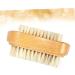FRCOLOR Bristle Nail Nail scrubber stiff bristles Bristle Brush double sided for cleaning toe cleaning brush cleaner brush Manicure Brush Cleaning Tool Wooden foot wash Brush - Buy Online on GoSupps.com