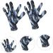 Mikinona 1 Pair Moisturizing Hand Softening Gloves Hydrating Glove Hand Spa Gloves Hand Cream for Dry Hands Moisturizing Gloves Hand Care Gloves Aluminum Platinum Paper - Buy Online on GoSupps.com