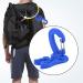 Tbest Scuba Diving Hose Holder Clip - Double BCD Regulator Retainer Buckle Hook | Quick Release Lanyard for Dive Snorkeling - Blue - Buy Online on GoSupps.com