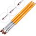 Lovenails 3 Gel Brush Set - Oval Brushes for Nail Design & Art | Professional Quality Gel Modeling & Full Cover Brushes - Buy Online on GoSupps.com