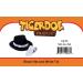 Tigerdoe Fedora Gangster Hat with White Neck Tie - Mobster Costume Set - Buy Online on GoSupps.com