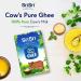 Sri Sri Ayurveda Cow's Pure Desi Ghee 1L - Buy Online on GoSupps.com