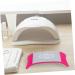 KALLORY Nail Accessories Office Desk Accessories Comfortable Silicone Nail Art Arm Rest Nail Salon Hand Holder Arm Rest Manicure Accessories () Desk Arm Nail Supplies Roso - Buy Online on GoSupps.com