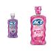 ACT Kids Anticavity Fluoride Rinse Groovy Grape 16.9 fl. oz. & Bubble Gum Blowout 16.9 fl. oz. Bundle