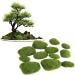 12Pcs Moss Ball Terrarium Decorative Artificial Green Moss Stones Simulation Grass Bonsai DIY Landscape Decor - Buy Online on GoSupps.com