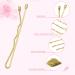 250Pcs 1.38 Inch Blonde Mini Bobby Pins with Storage Box for Kids Girls and Women - Buy Online on GoSupps.com