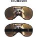 BREAUX Raccoon Print Eye Mask | Double Sided Blackout Sleep Mask for Ultimate Comfort | Unisex Sleep Aid - Buy Online on GoSupps.com