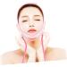 Baluue 1pc Inflatable Face Strap Face Lifting Bandage Face Strap Double Chin Face Shaper Band Pink Fabric - Buy Online on GoSupps.com