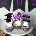 Class of 2023 Purple Glitter Graduation Cupcake Topper Food/Appetizer Picks for Graduation Party(24pcs) - Buy Online on GoSupps.com