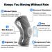 AmRelieve Ultra Knee Elite Compression Sleeve with Side Stabilizers - Professional Knee Brace for Men Women - 3D Knee Compression Pad for Joint Pain Relief (Size L, Grey) - Buy Online on GoSupps.com