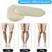 Orthopedic Silicone Gel Heel Wedge Insoles - 2 Pairs | Foot Alignment Support for O/X Leg, Bowlegs and Knock Knees - Buy Online on GoSupps.com