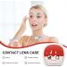 Awakentti Cute Moon & Stars Contact Lens Container Set - Portable with Tweezers Mirror Solution & More - Buy Online on GoSupps.com