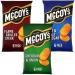 Crisps Bundle with McCoys Cheddar & Onion Multipack Crisps 6 Pack 25g Flame Grilled Steak Multipack Crisps 6 Pack 25g and Salt & Malt Vinegar Multipack Crisps 6 Pack 25g (3 Pack)