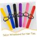 DRESSOOS 1 Set Braiding Auxiliary Wrist Strap Hair Salon Slap Bracelets Rubber Band Wristband Slap Bands for Party Salon Hair Tie Organizer Hair Tie Wristband Hair Salon Supplies Wrist Band - Buy Online on GoSupps.com