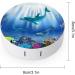Buy Cartoon Underwater World Dolphins Coral Contact Lens Case - Portable Travel Box with Mirror - Buy Online on GoSupps.com