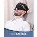 MZOO Sleep Mask - 100% Light Blocking 3D Contoured Eye Mask for Men & Women | Soft & Breathable Travel Blindfold for Sleeping Meditation & Naps - Buy Online on GoSupps.com