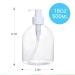 Yephets 16oz Clear Pump Bottles for Hand Sanitizer - 8 Pack BPA-Free Refillable Shampoo Containers - Buy Online on GoSupps.com