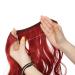 Buy Dark Red Wavy Hairpiece Extensions - 1 Weft Thickening Hair - 50cm 90g - Invisible Wire for Effortless Style | International Shipping - Buy Online on GoSupps.com